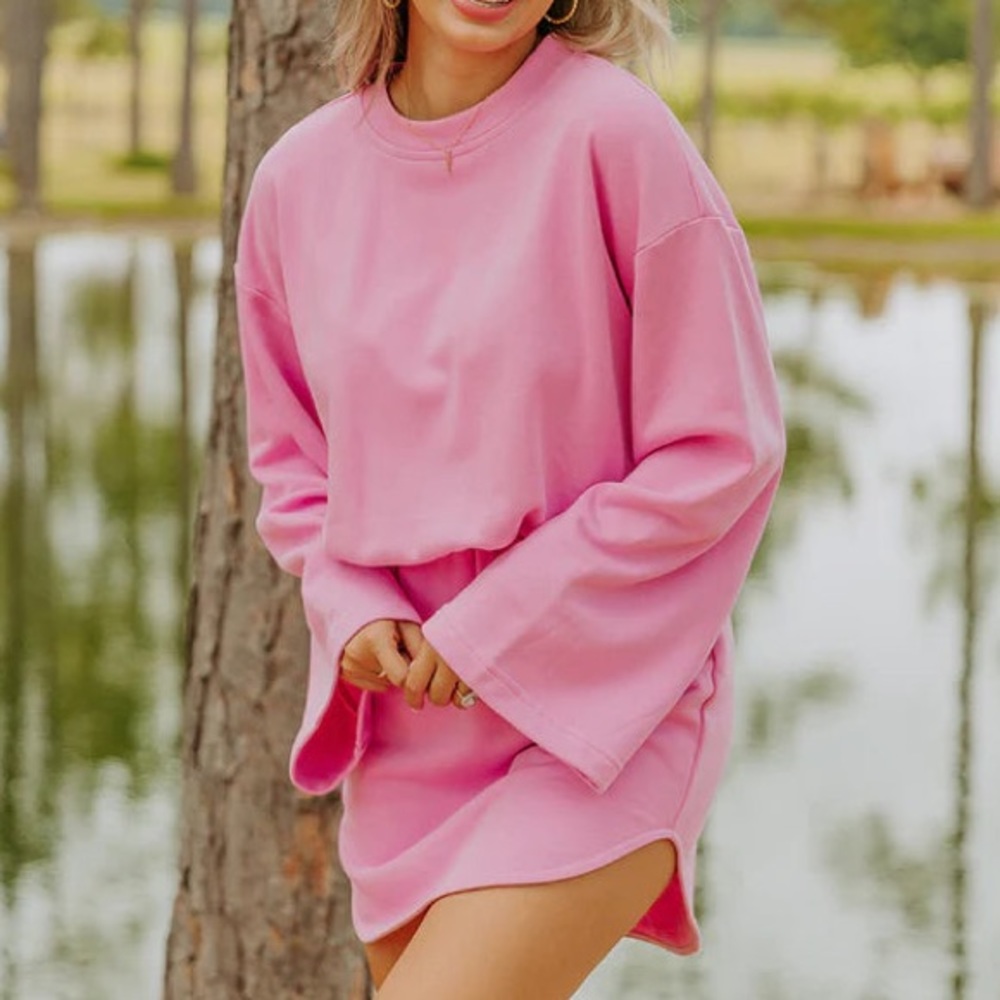willa dress in pink